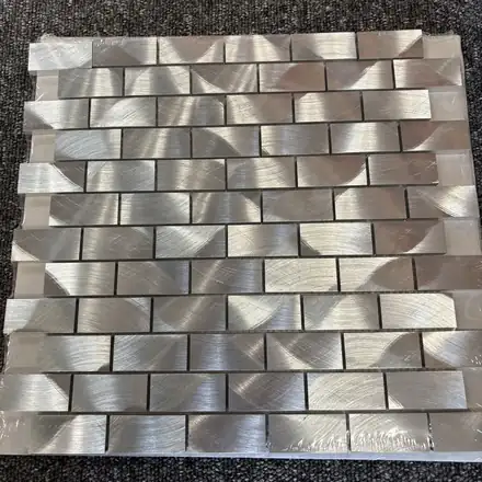 Brique inox brossé
